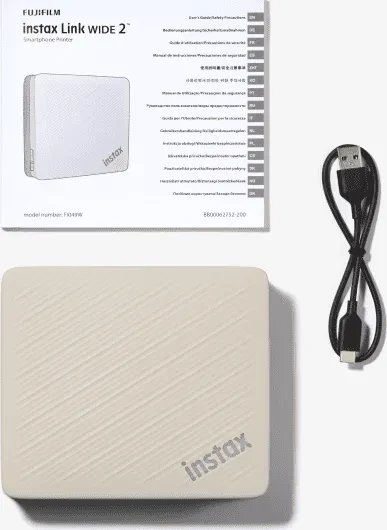 Fujifilm instax Link WIDE 2, Duo Beige