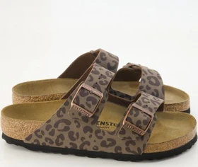 Birkenstock Arizona Nubukleder leo mocca (Junior)