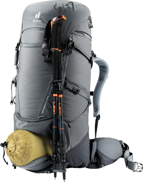 Deuter Aircontact Core 45+10 SL graphite/black (Damen)