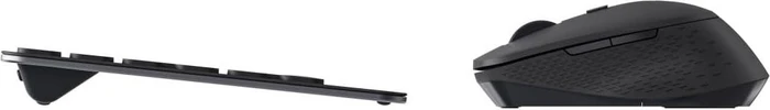Rapoo 9390M Multi-mode Wireless Optical Combo Set, schwarz, USB/Bluetooth, DE (13098) – Bild 8