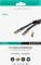 Vivanco Antennen-Kabel mit Nylonummantelung, Koax-Stecker - Koax-Kupplung, 120dB, 5m, schwarz Vorschaubild