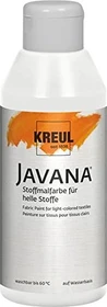 Kreul Javana Stoffmalfarbe für helle Stoffe, weiß, 250ml