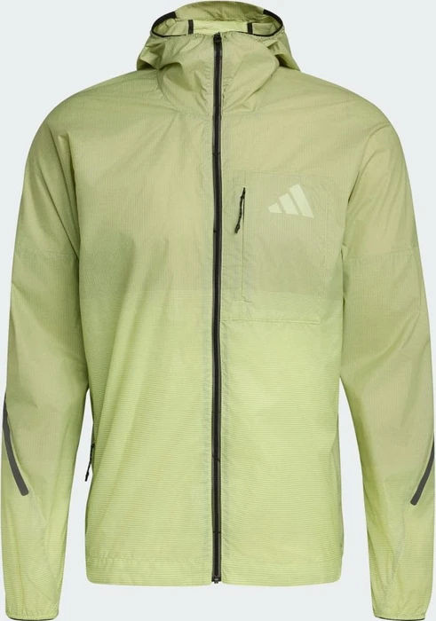 adidas Terrex Xperior Clima365 Light Windweave Laufjacke semi frozen lemon/shadow olive (Herren)