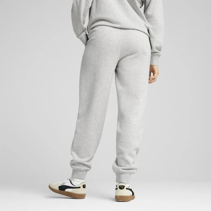 Puma ESS Small No. 1 Logo Comfort Trainingshose lang light grey heather (Damen)