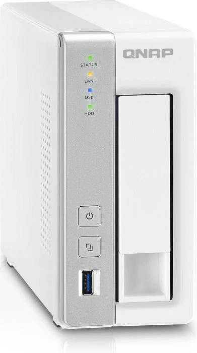 QNAP Turbo Station TS-131, 512MB RAM, 1x RJ-45 1000Base-T, 3x USB-A 3.0
