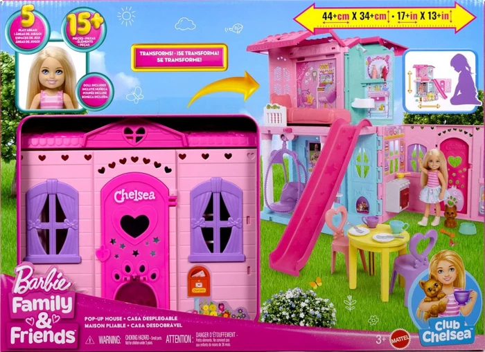 Mattel Barbie - Chelsea Chelsea Pop-Up-Puppenhaus