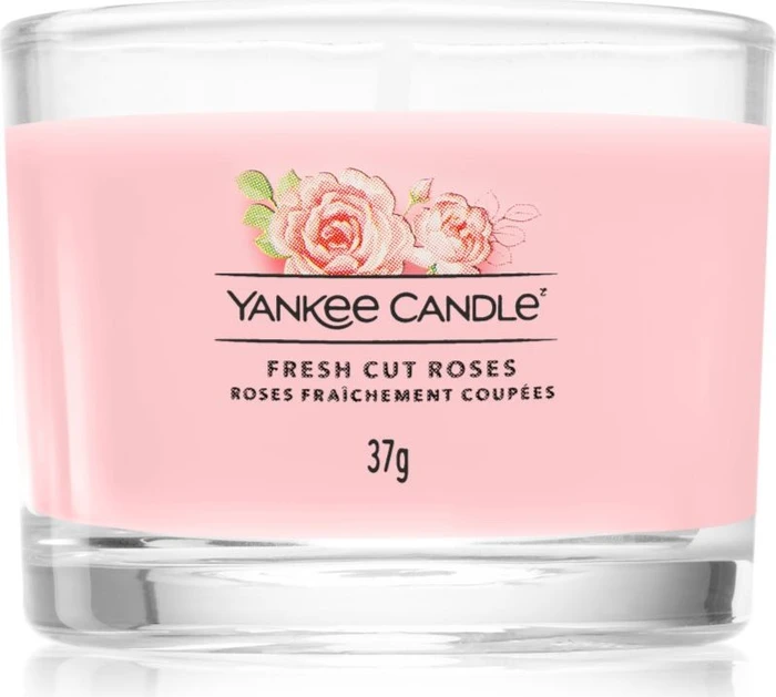 Yankee Candle Fresh Cut Roses Duftkerze, 37g