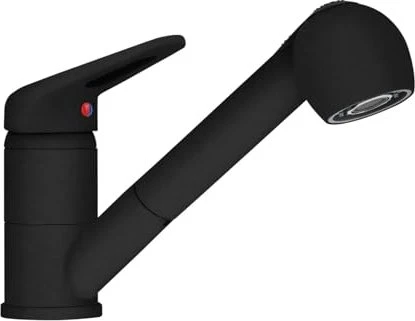 Franke Novara Plus Auszugsbrause HD black matt