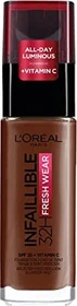 L'Oréal Infaillible 32H Fresh Wear Make-Up Foundation 390 ebony LSF25, 30ml
