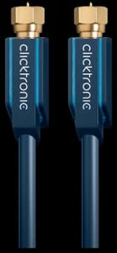 Clicktronic Casual F-Plug Antennenkabel 20m