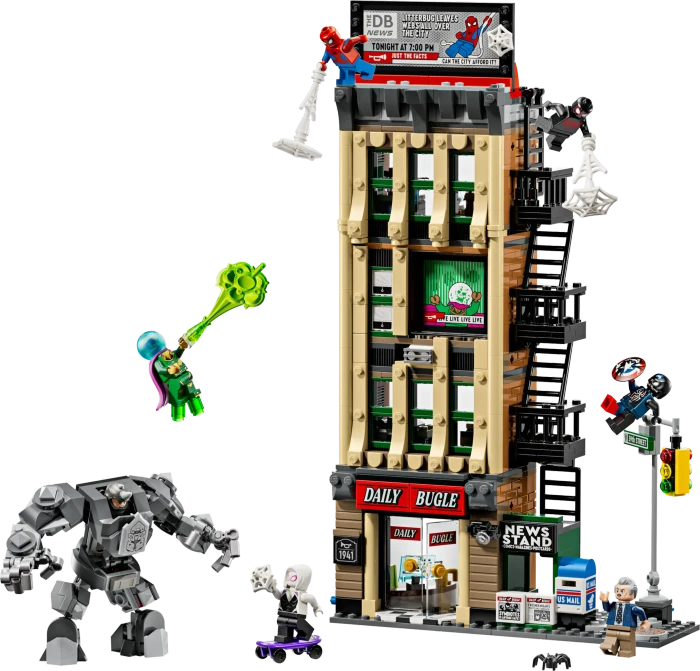 LEGO Marvel Super Heroes Spielset - Spider-Man vs. Mysterio: Daily Bugle