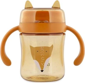 Trixie 360° Trinkbecher mit Griffen, 6+M, 200ml, Mr. Fox