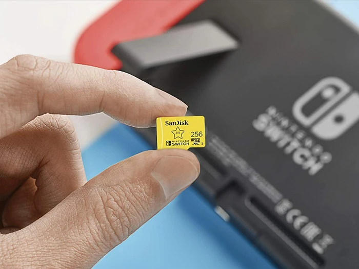 SanDisk Nintendo Switch R100/W90 256GB, UHS-I U3, Class 10