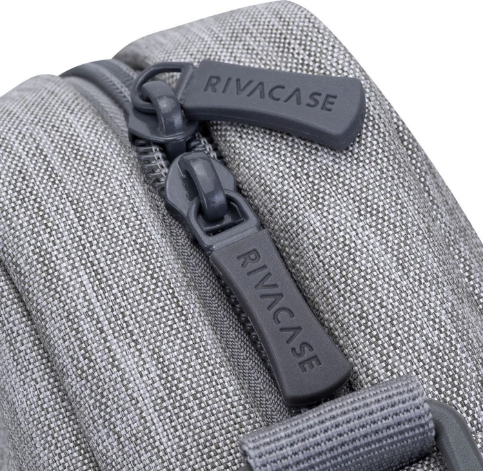 RivaCase Prater anti-theft Laptop Tasche 15.6", Grey/Dark Blue