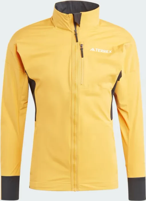 adidas Terrex Xperior Cross Country Softshell Funktionsjacke preloved yellow (Herren)