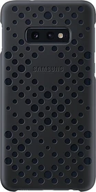 Samsung Pattern Cover für Galaxy S10e schwarz