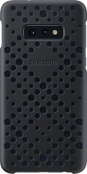 Samsung Pattern Cover für Galaxy S10e schwarz