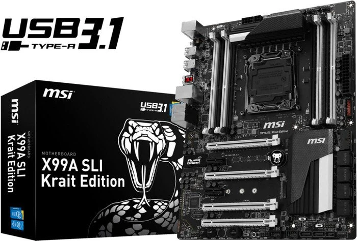 MSI X99A SLI Krait Edition (Intel 2011-3)