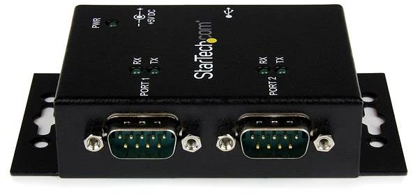 StarTech Industrieller USB 2.0 auf 2-port seriell Hub