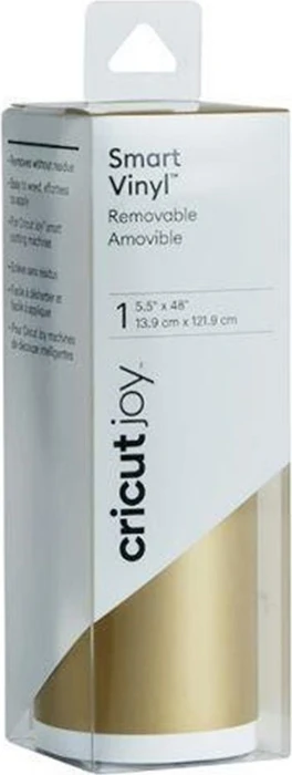 Cricut Joy Vinylfolie ablösbar gold, 13.9x122cm