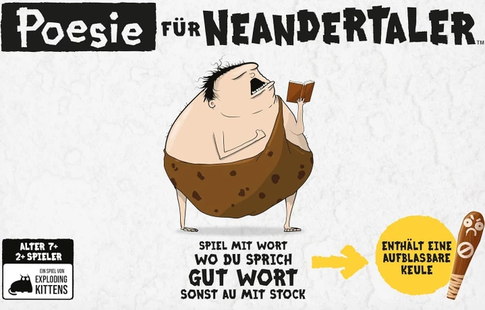 Poesie für Neandertaler