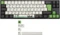 Ducky Miya Pro Panda Edition PBT, schwarz, Tasten weiß/grün, LEDs weiß, MX SPEED Silver, USB, DE Vorschaubild