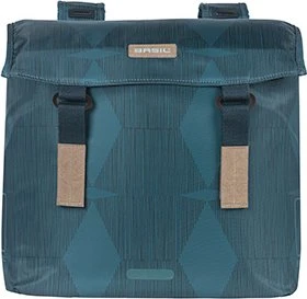 Basil Elegance Doppeltasche Gepäcktasche estate blue