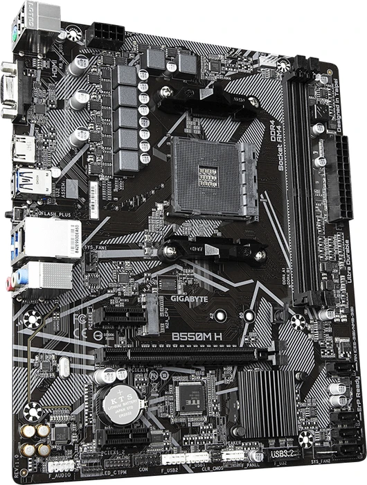 GIGABYTE B550M H (AMD AM4)