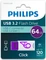 Philips Flash Drive Click Edition 64GB weiß/violett, USB-C, USB 3.2 Gen 1×1 Vorschaubild