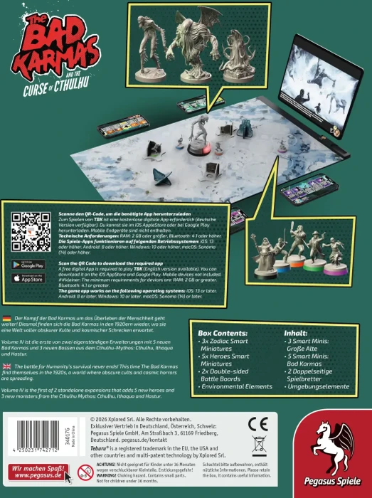Teburu: The Bad Karmas and the Curse of Cthulhu: Volume 4 (Erweiterung)