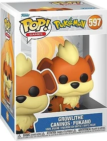 FunKo Pop! Games - Pokémon - Growlithe Caninos Fukano