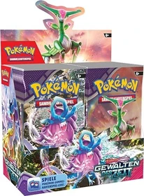 Pokémon - Karmesin & Purpur Gewalten der Zeit Booster Display (verschiedene Ausführungen)
