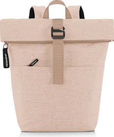 Reisenthel Rolltop herringbone twist coffee