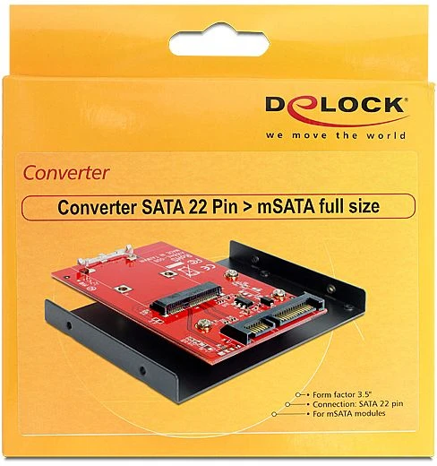DeLOCK SATA -> mSATA