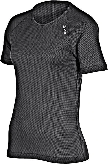 Odlo Cubic Funktionsshirt kurzarm ebony grey/black (Damen)