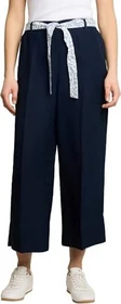 Tom Tailor Culotte mit Leinenanteil Hose sky captain blue (Damen)