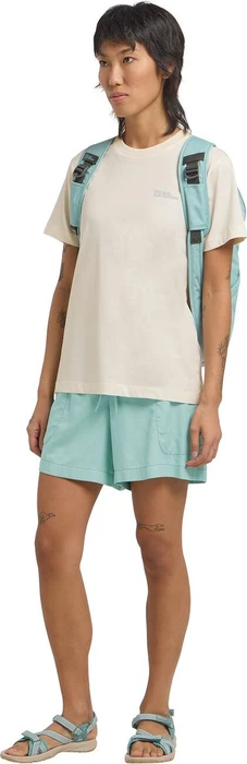 Jack Wolfskin Essential T-Shirt kurzarm cotton white (Damen)