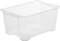 Rotho Evo Aufbewahrungsbox transparent/weiß Vorschaubild