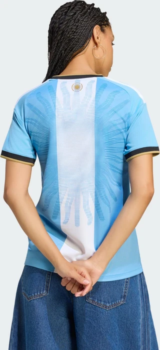 adidas Argentinien Messi 26 Trikot kurzarm light blue (Damen)
