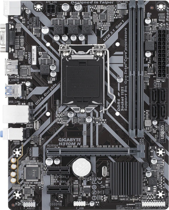 GIGABYTE H310M H (Intel 1151 v2)