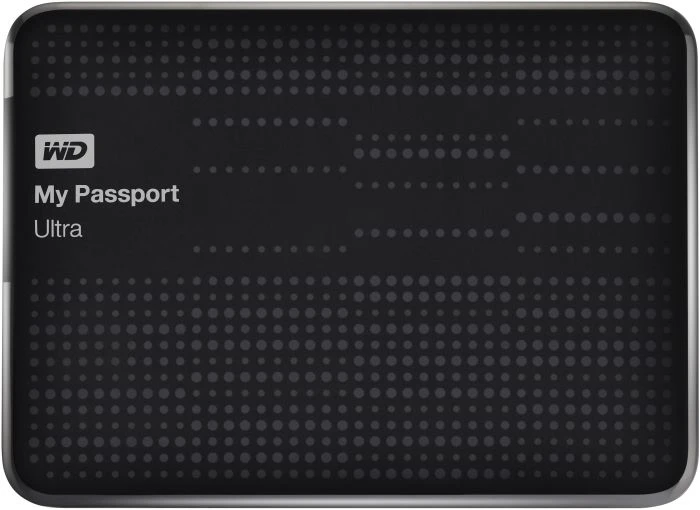 Western Digital WD My Passport Ultra schwarz 1TB, USB 3.0 Micro-B