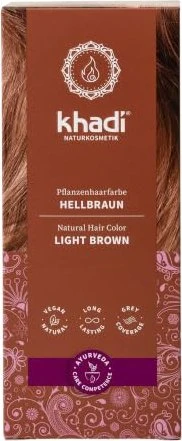 Khadi Haarfarbe hellbraun, 100ml