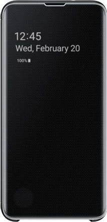 Samsung Clear View Cover für Galaxy S10e schwarz