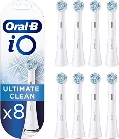 Oral-B iO Ultimative Reinigung Ersatzbürste weiß, 8 Stück