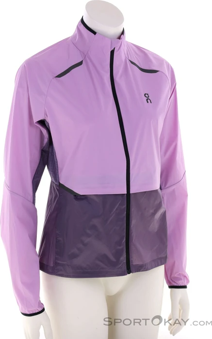 On Weather Laufjacke sakura/dewberry (Damen)