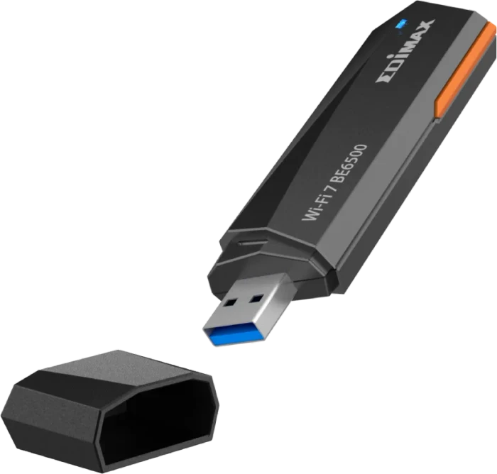 Edimax IEW-7822UBE, 2.4GHz/5GHz/6GHz WLAN, Wi-Fi 7, BE6500, USB-A 3.0 [Stecker]