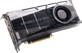 EVGA GeForce RTX 2070 Gaming, 8GB GDDR6, HDMI, USB-C, 3x DP