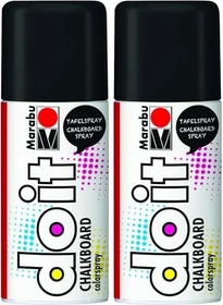 Marabu Do It Colorspray Chalkboard Tafel, schwarz, 150ml