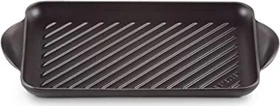 Le Creuset Gusseisen Grillpfanne rechteckig 32x22cm schwarz matt