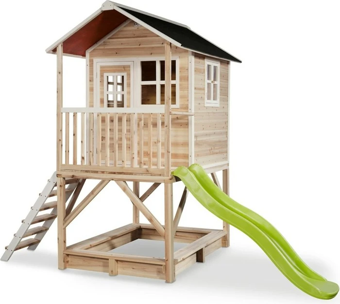 Exit Toys Exit Loft 500 Holz Spielhaus natur